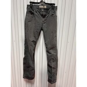 Patagonia Iron Clad Straight Leg Gray Jeans Pants Men's 28 X 32 Organic Cotton